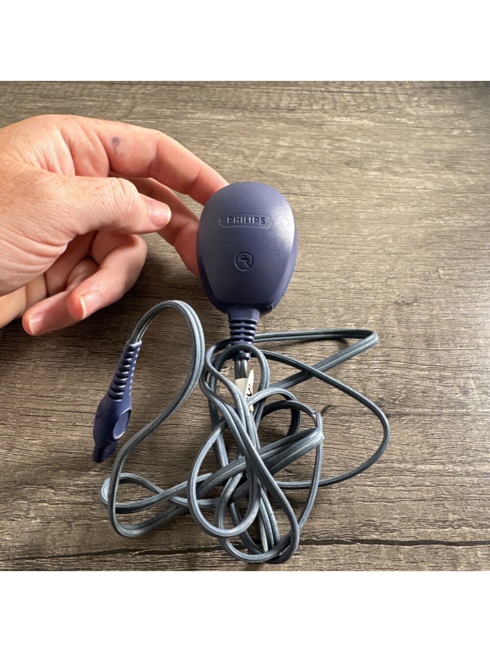 Philips Norelco Speed XL 8000X Shaver Charging Cord Blue